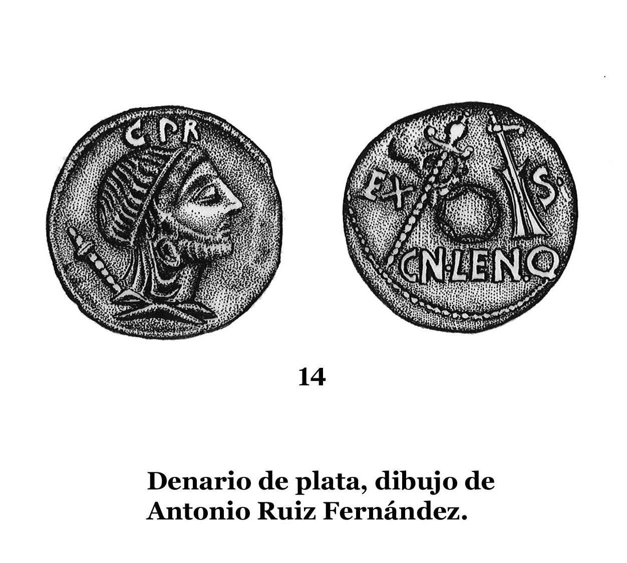 14DENARIOS DE PLATA, DIBUJOS 14 copia