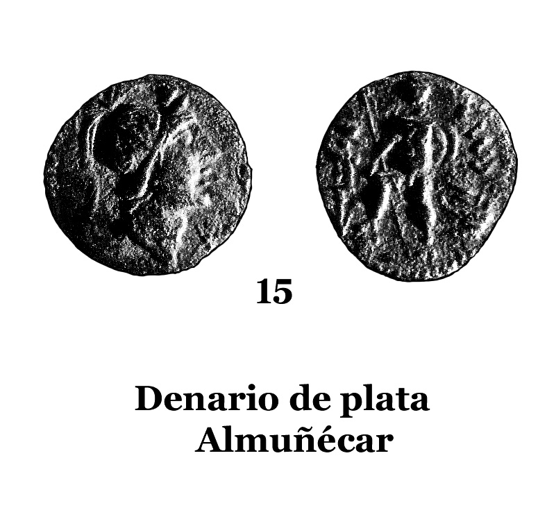 15Denario de plata de almuñécar 15