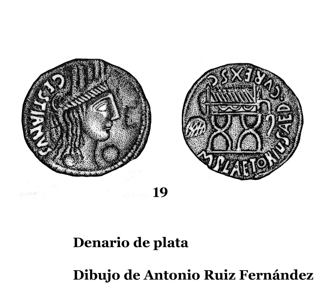 19Denarios de plata 2 Dibujos 19