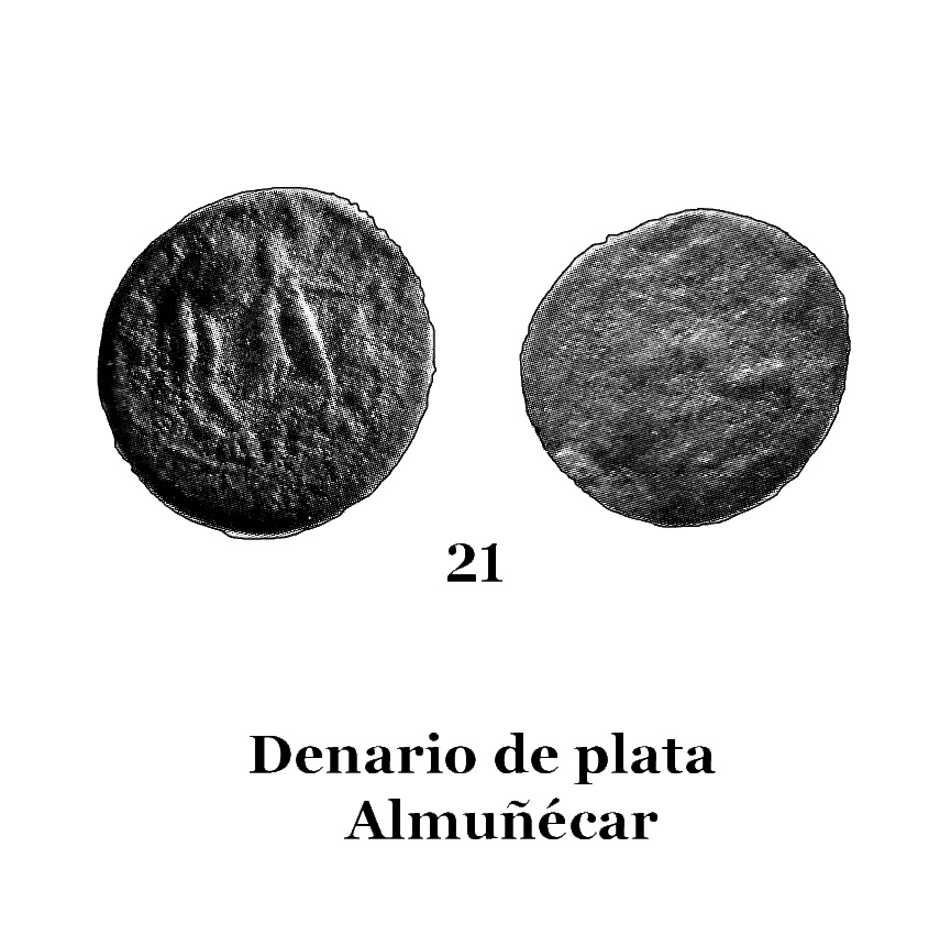 21Denario de plata de Almuñécar 21