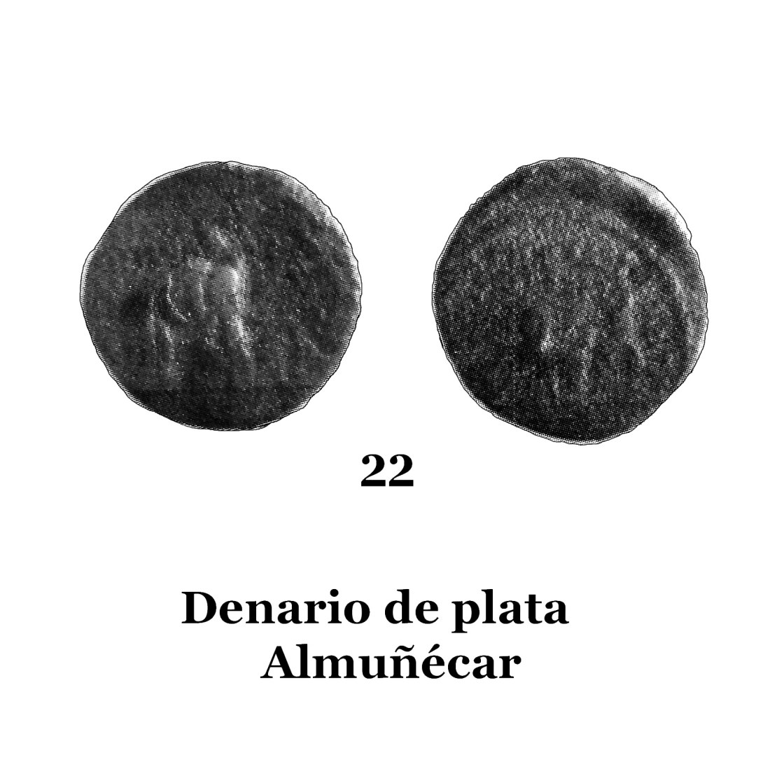 22Denario de plara de Almuñécar 22