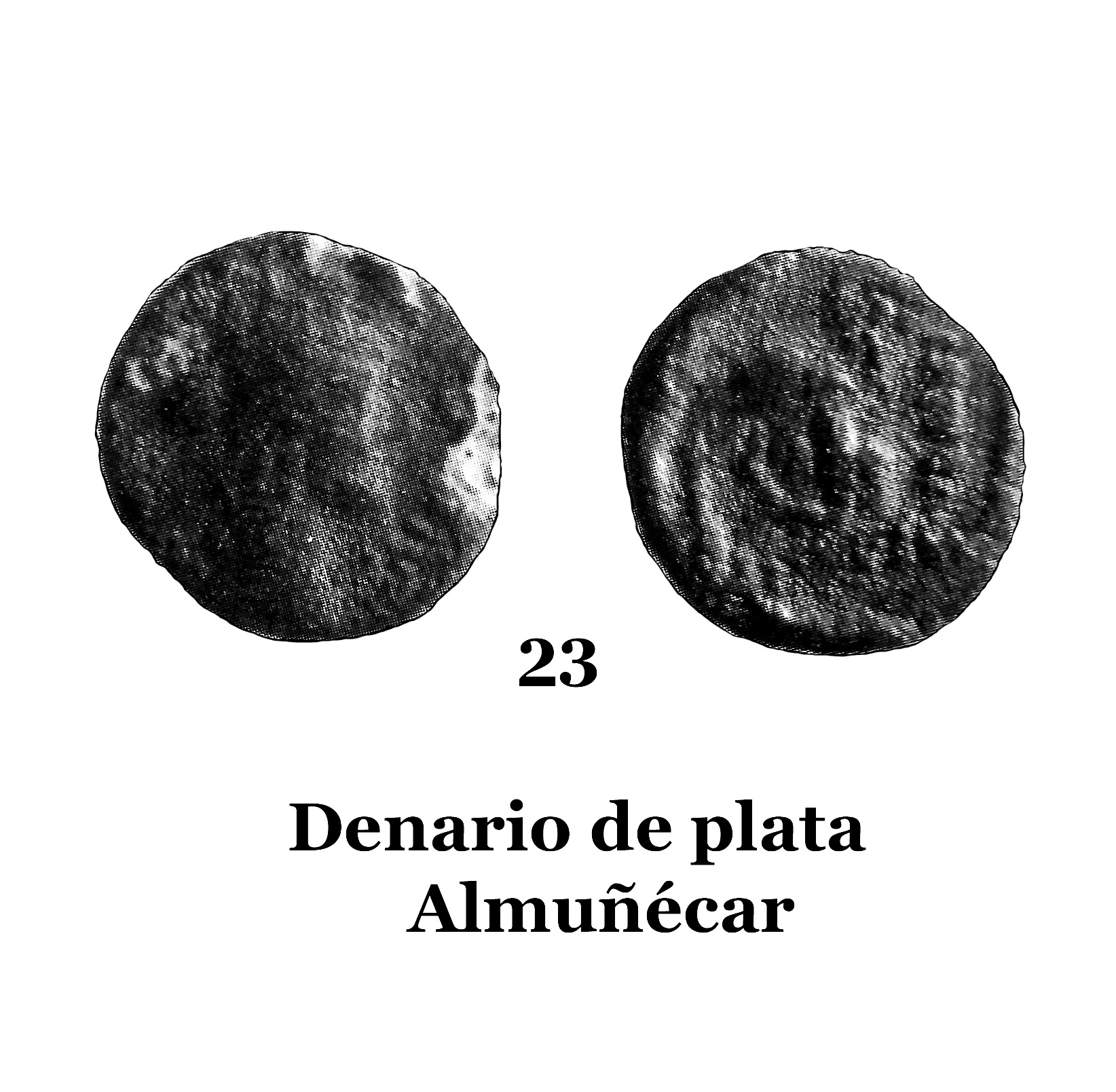 23Denario de plata de Almuñécar 23