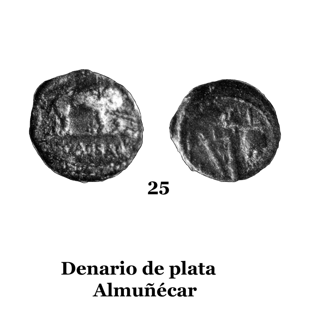 25Denario de plata de Almuñécar 25