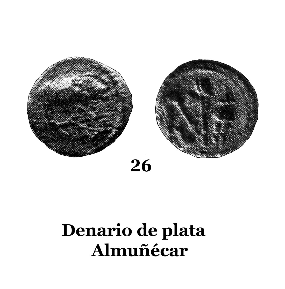 26Denario de plata de Almuñécar 26