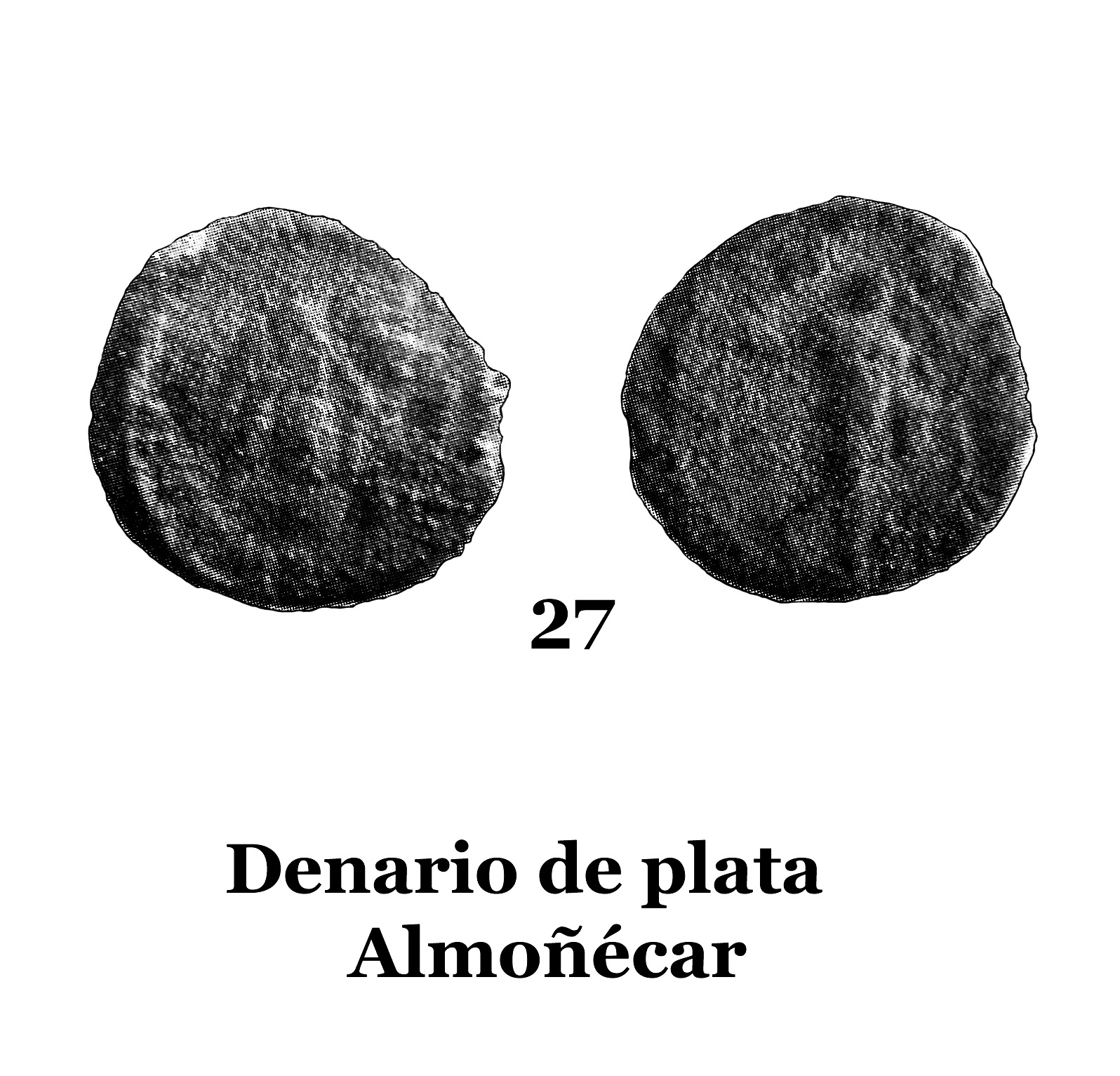 27Denario de plata de Almuñécar 27