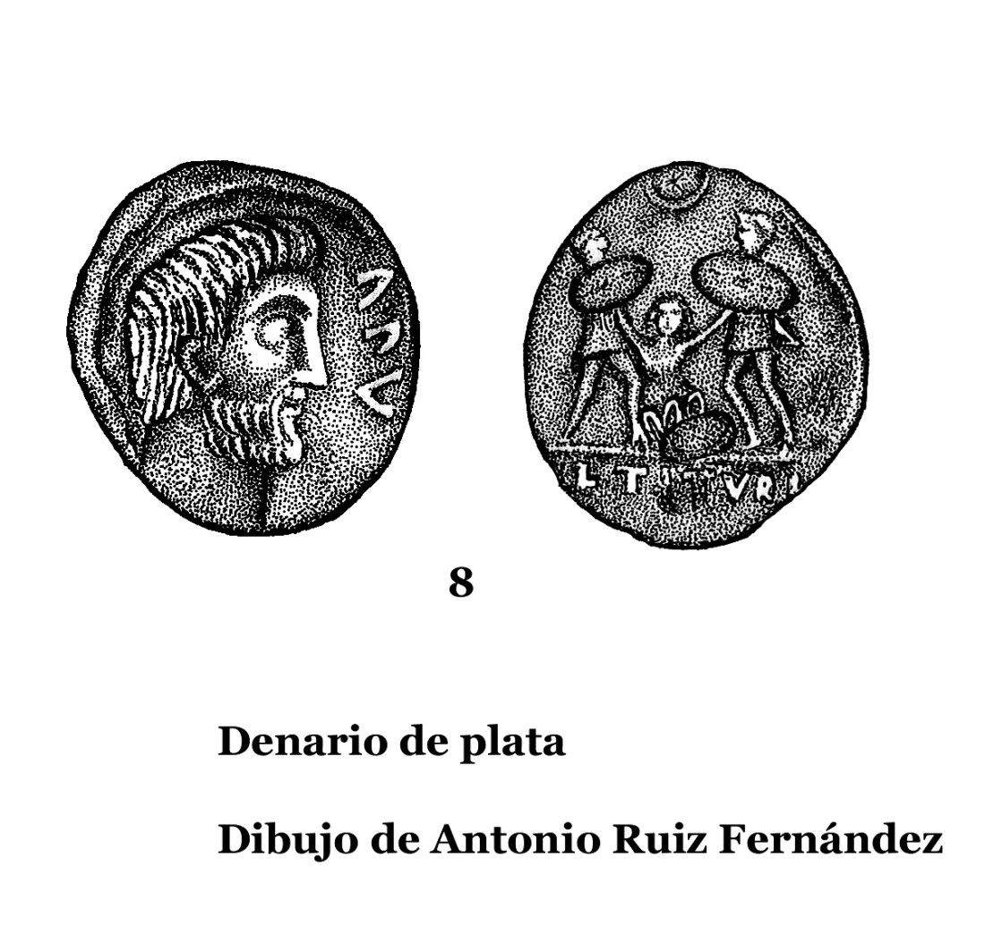 8DENARIOS DE PLATA, DIBUJOS 8